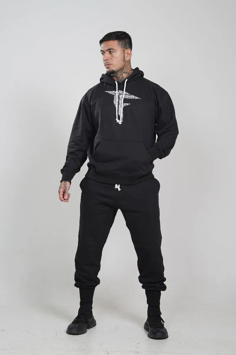 Black Kangaroo Tracksuit