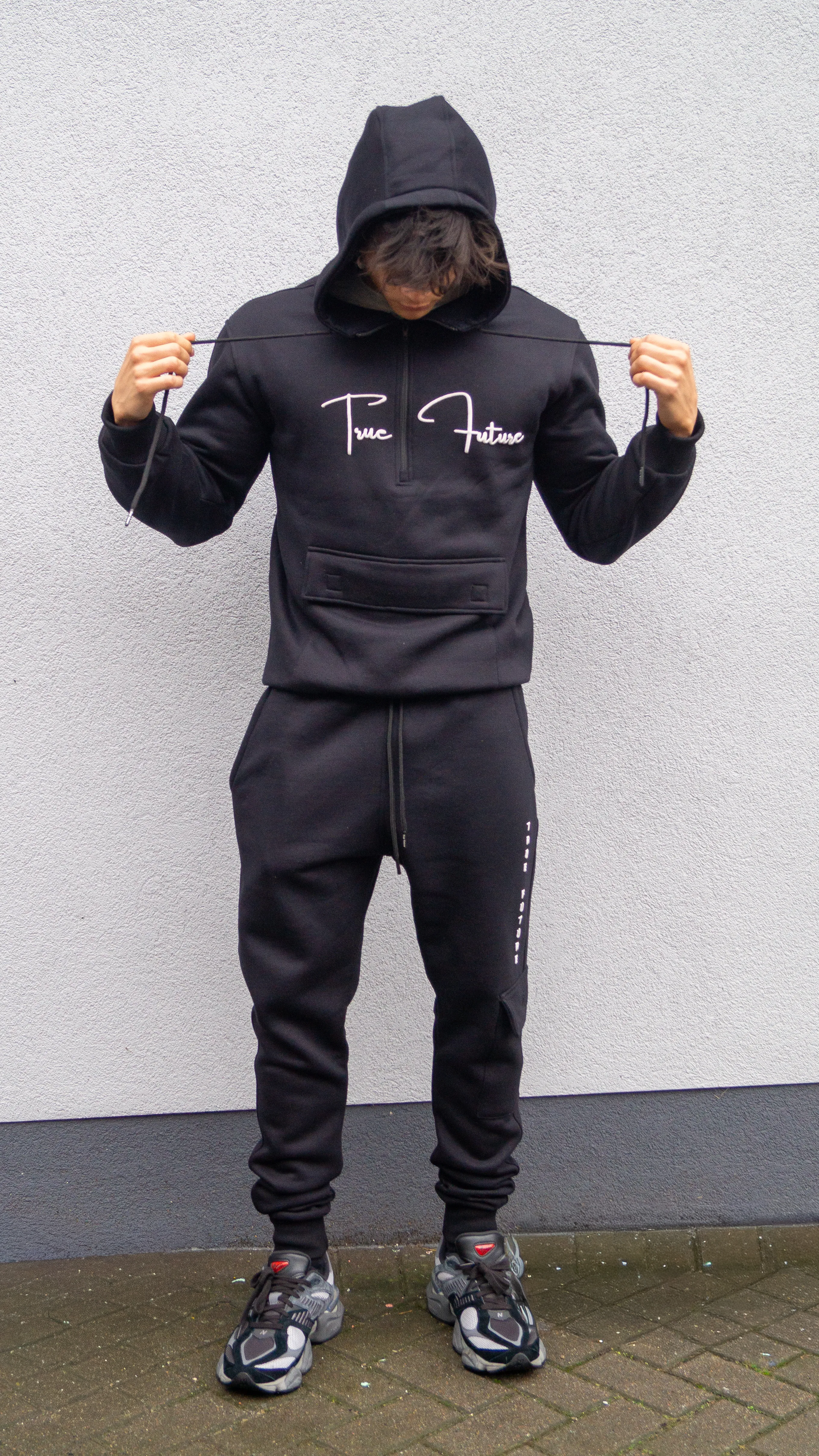 Black Slick SIgnature Tracksuit