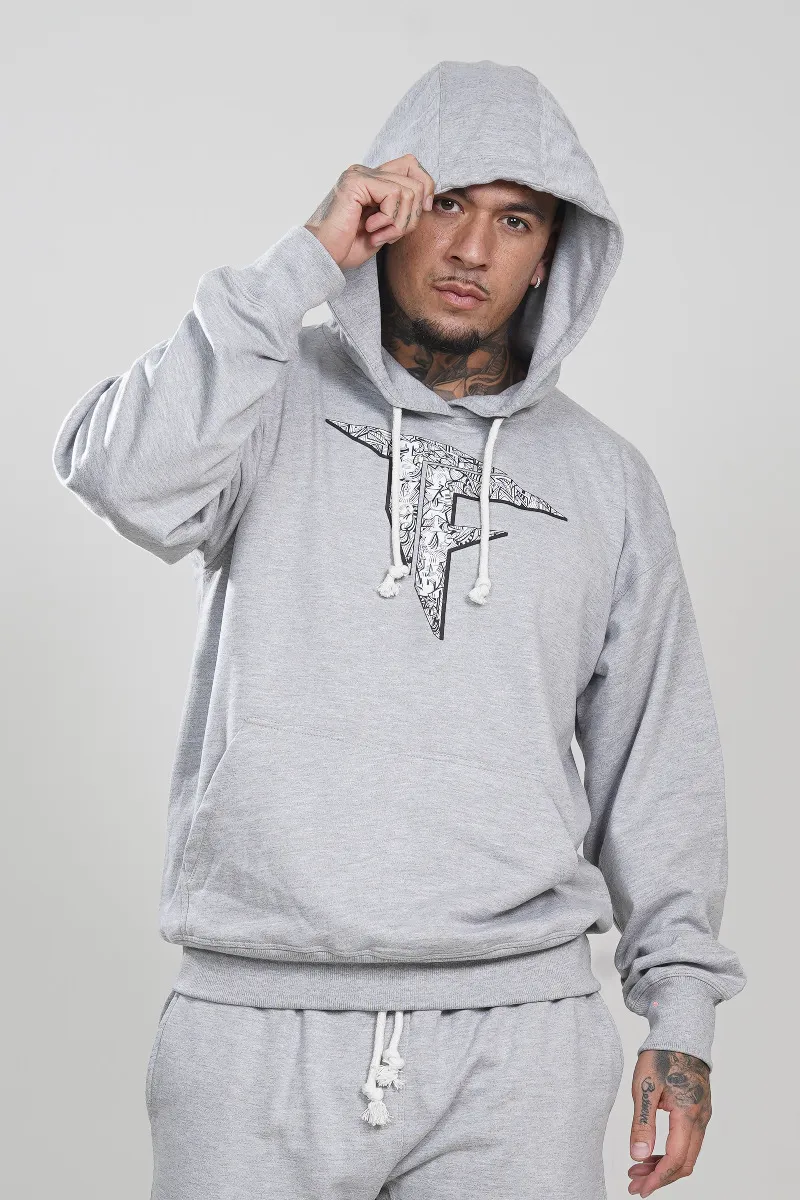 Grey Kangaroo Hoodie