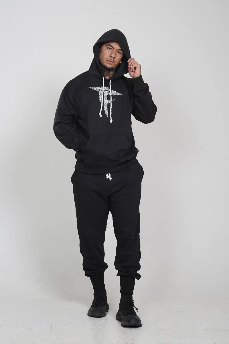 Black Kangaroo Tracksuit