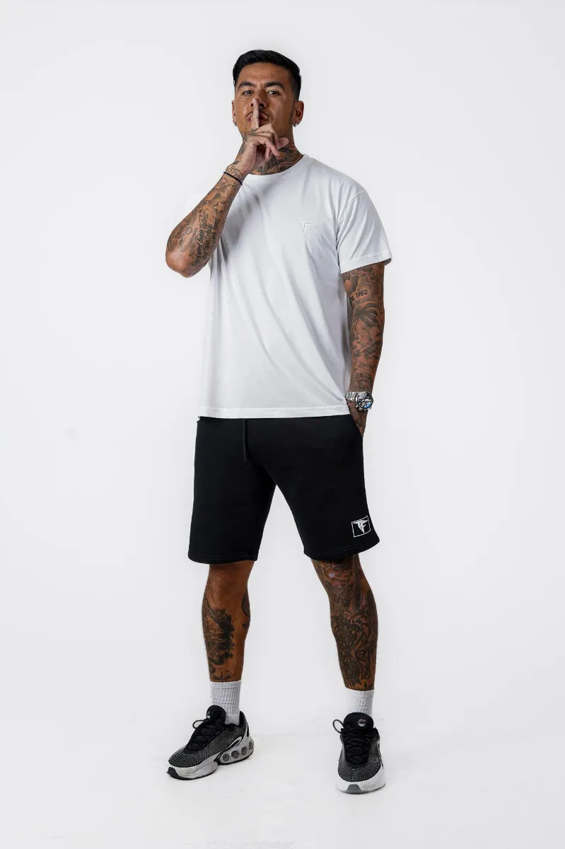 White Japanese Butterfly Oversized T-Shirt