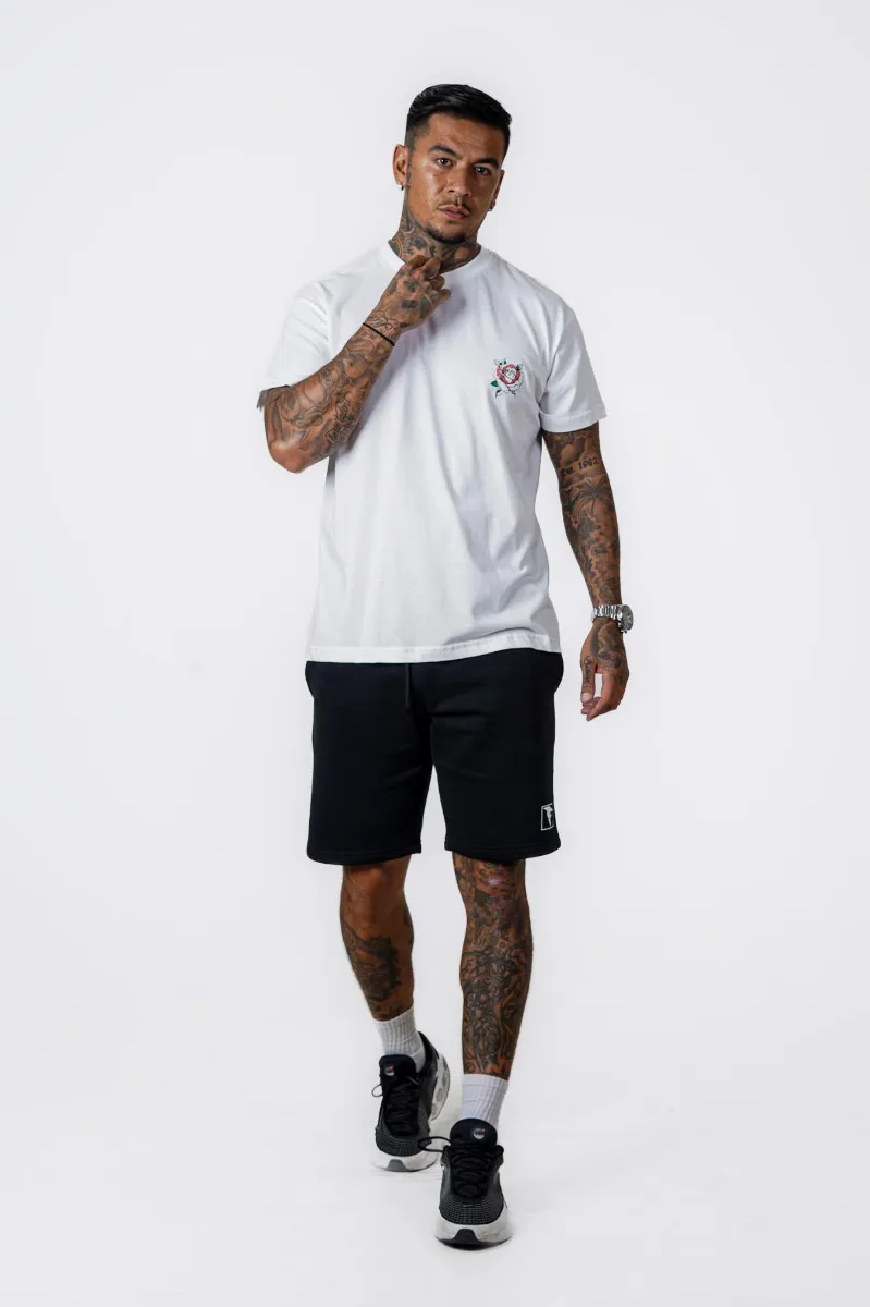 White Rose Oversized T-Shirt