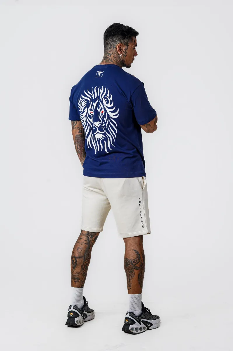 Navy Samba Oversized T-Shirt
