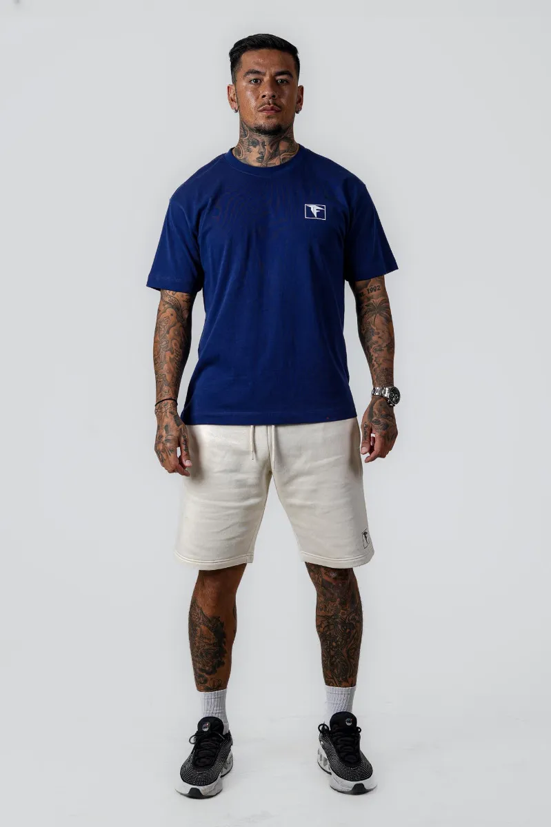 Navy Samba Oversized T-Shirt