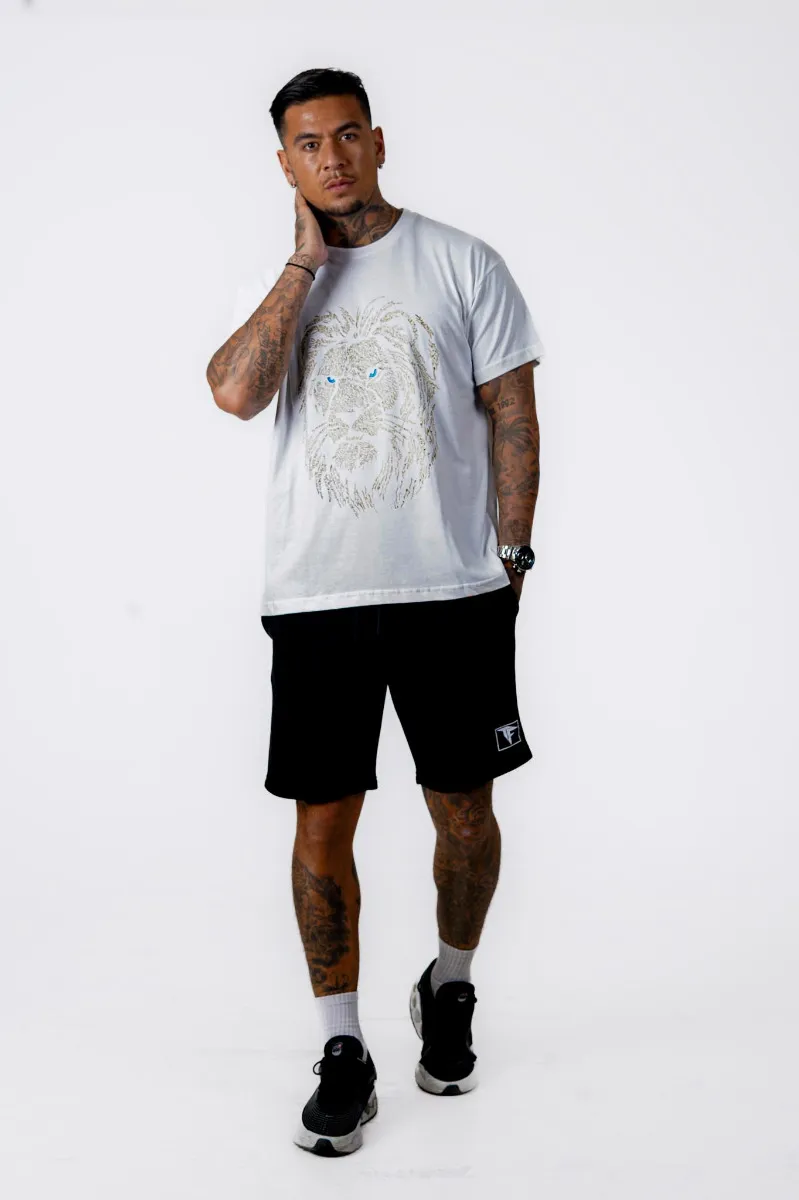 White Street Lion Loose Fit T-Shirt