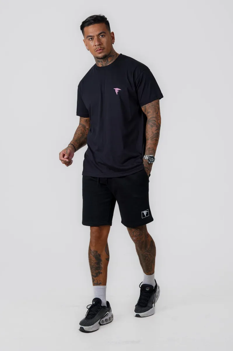 Black True To Yourself Oversized T-Shirt