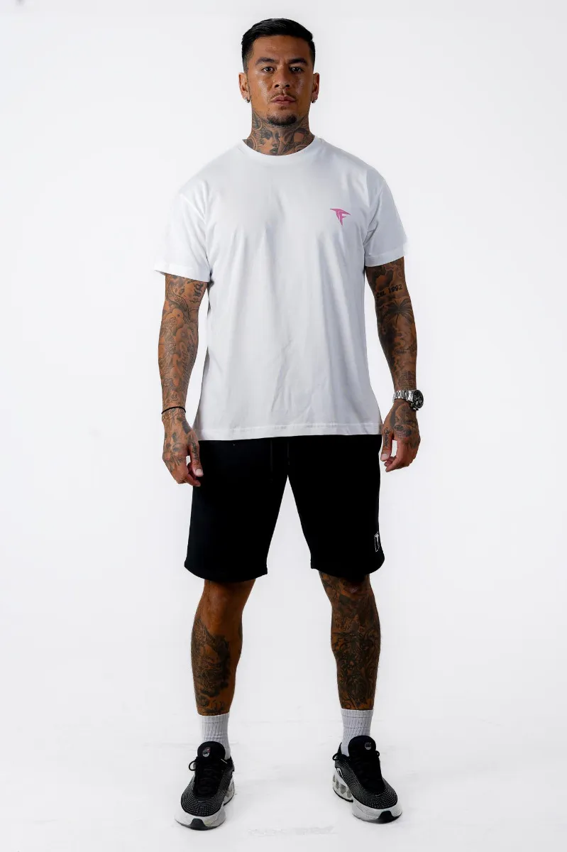 White True To Yourself Oversized T-Shirt