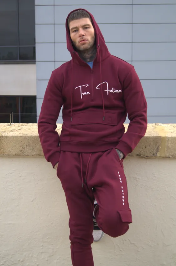 Red Slick Signature Tracksuit