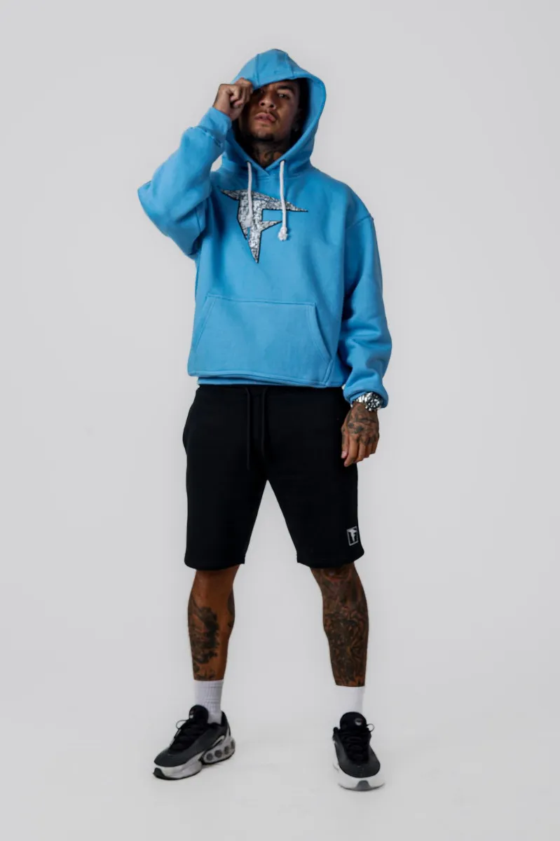 Baby Blue Oversized Hoodie