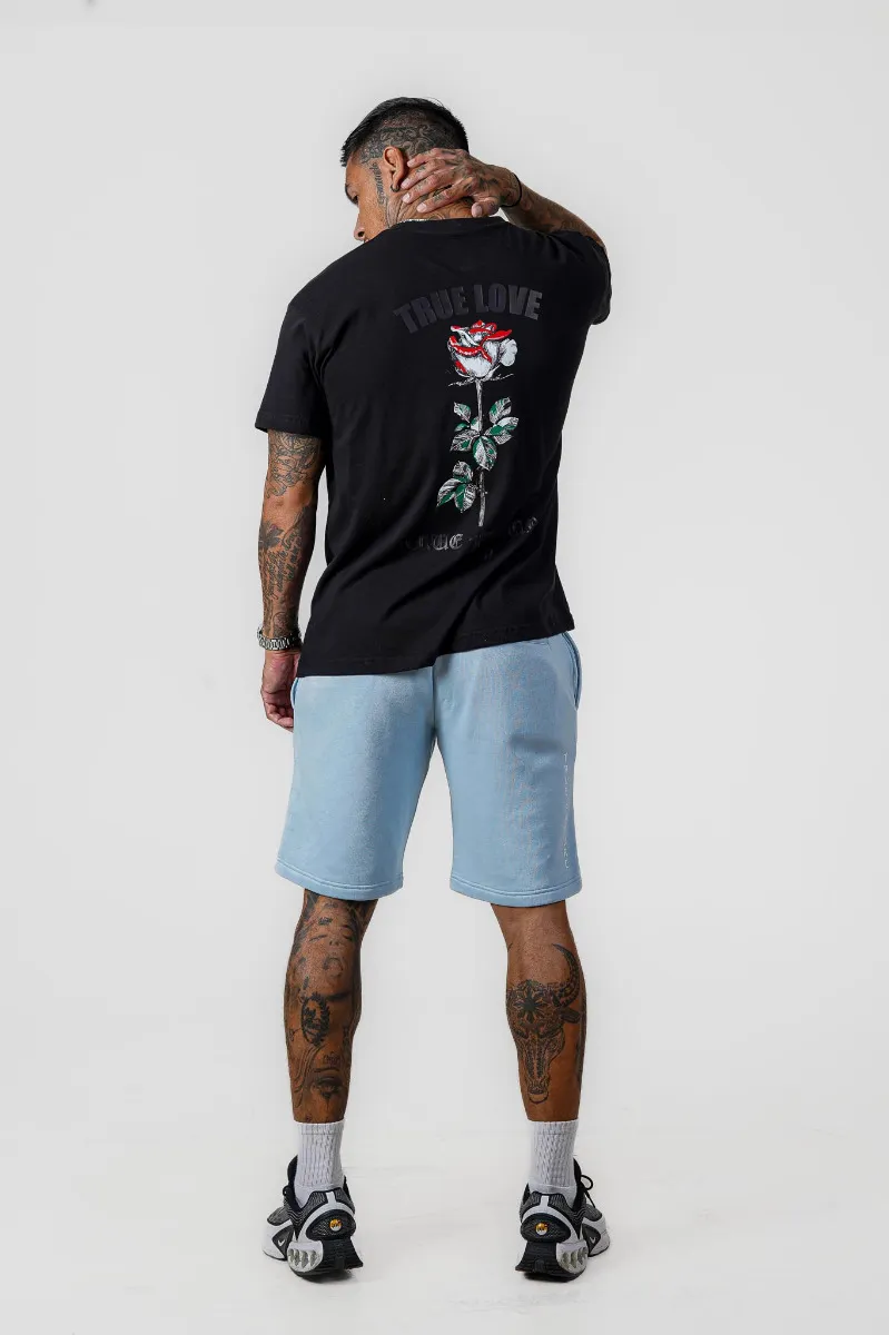 Black True Love Oversized T-Shirt
