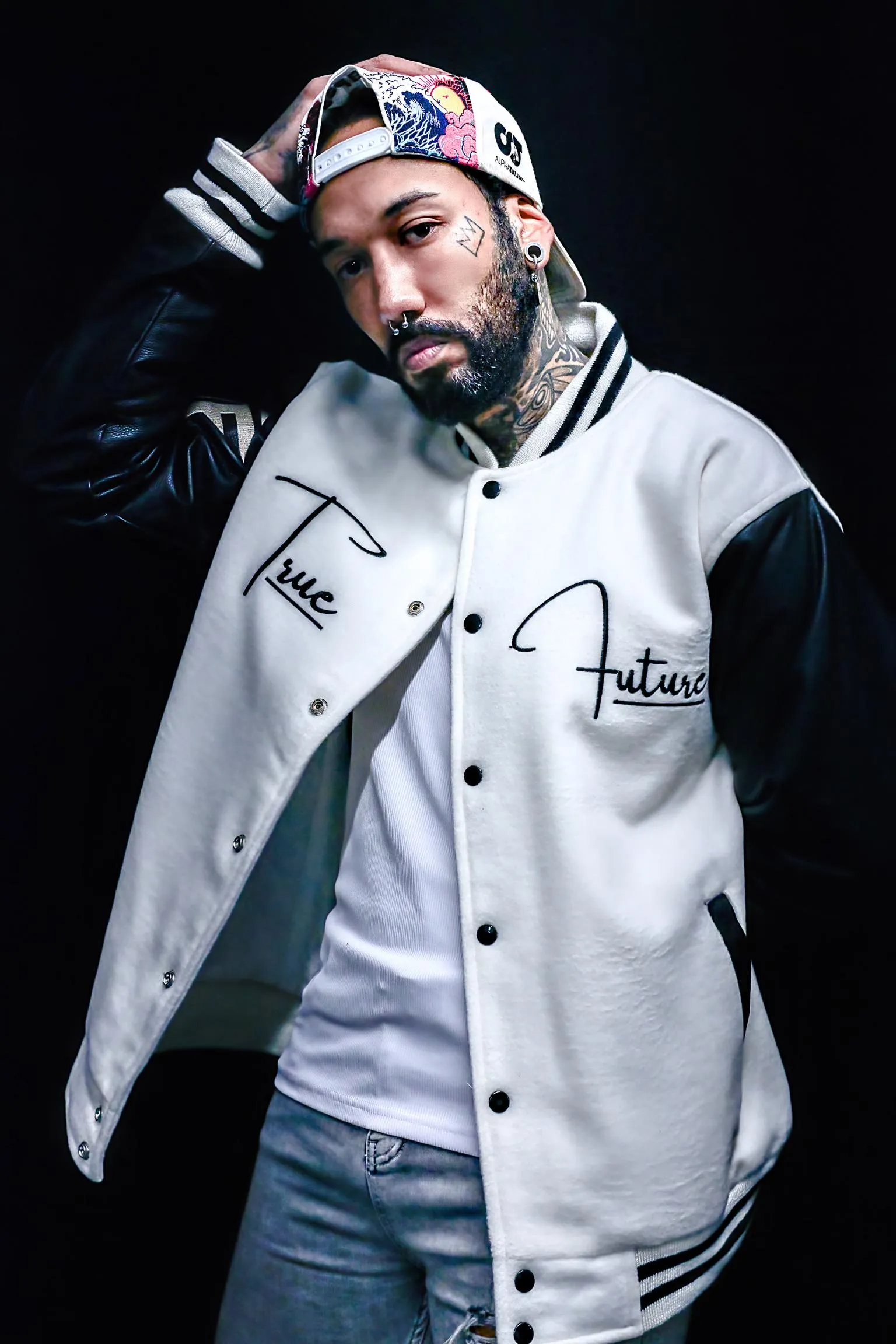 White Varsity Jacket